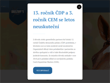 Tablet Screenshot of ceskydrezurnipohar.cz